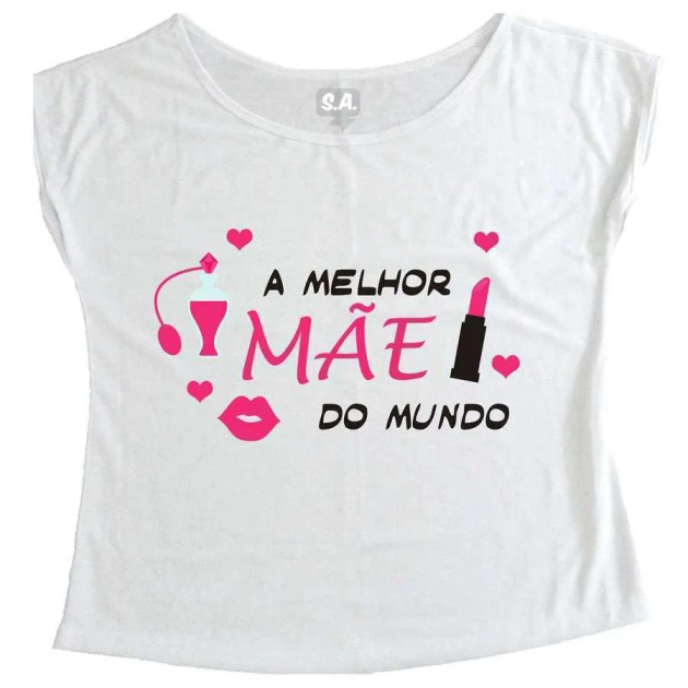 T-Shirt Feminina A Melhor Mãe