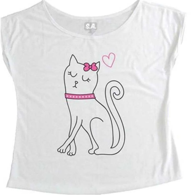 T-Shirt Feminina Gatinha