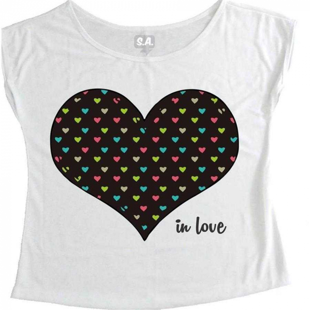 T-Shirt Feminina In Love