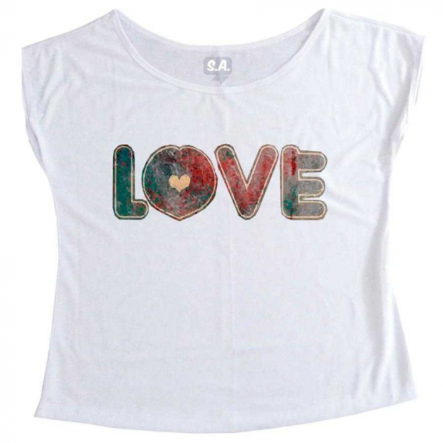 T-Shirt Feminina - Love