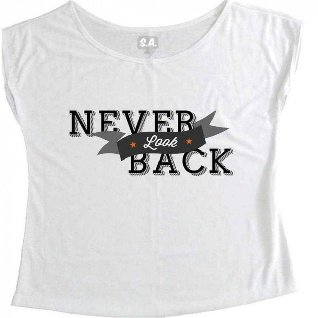 T-Shirt Feminina Never Look Back