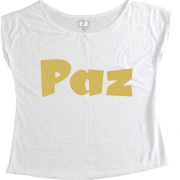 T-Shirt Feminina Paz