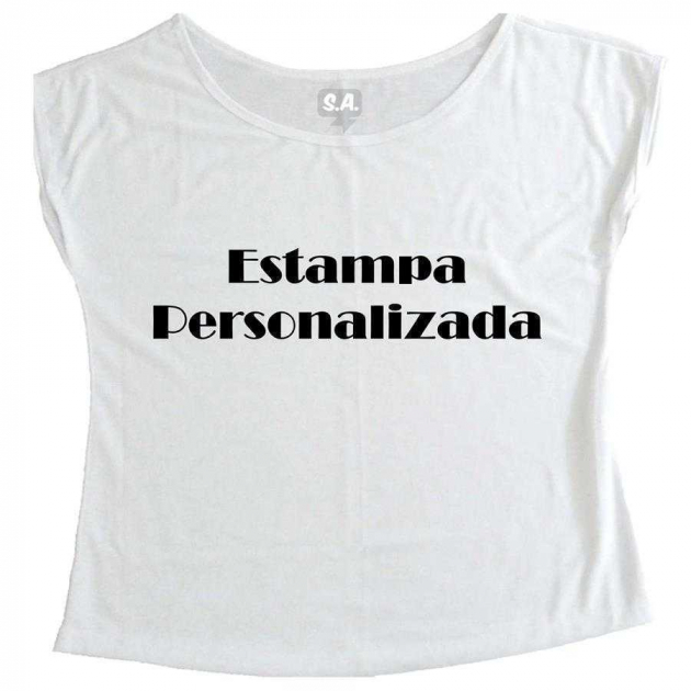 T-Shirt Feminina Personalizada