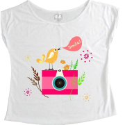 T-Shirt Feminina Smile