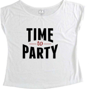 T-Shirt Feminina Time to Party