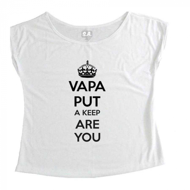 T-Shirt Feminina Vapa Put a Keep Are You