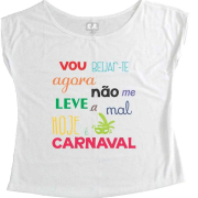 T-Shirt Feminina Vou Beijat - Te Agora