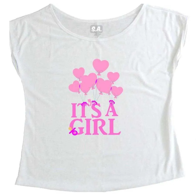 T-Shirt Gestante Its a Girl