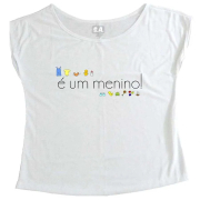 T-Shirt Gestante É um Menino