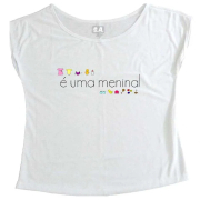 T-Shirt Gestante É Uma Menina