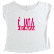 T-Shirt Gestante É uma Menina