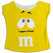 T Shirt Infantil -  M&M  Amarelo