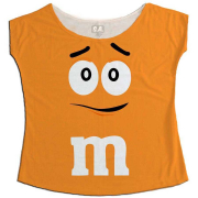 T Shirt Infantil -  M&M Laranja