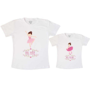 Tal Mãe Tal Filha Camiseta Bailarina