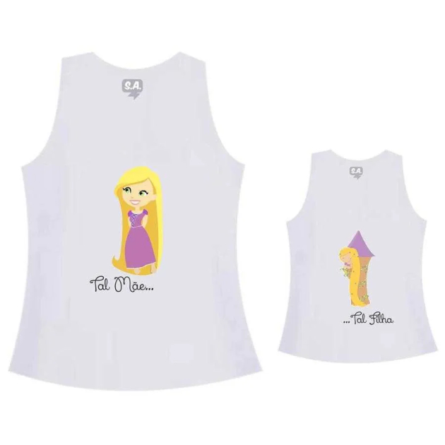 Tal Mãe, Tal Filha Regata Rapunzel