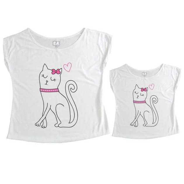 Tal Mãe, Tal Filha T-Shirt Gatinha