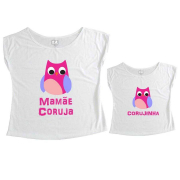 Tal Mãe, Tal Filha T-shirt Mamãe Coruja