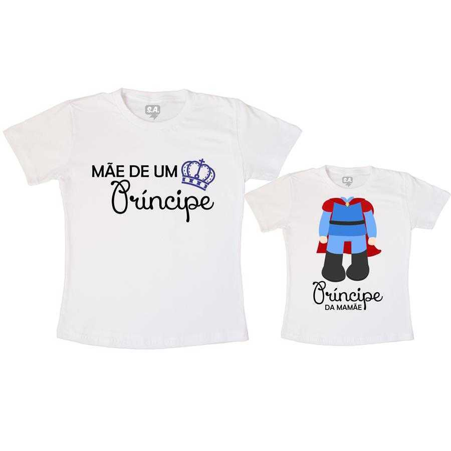 camiseta personalizada mae e filho