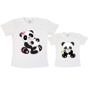 Tal Mãe, Tal Filho Camiseta Panda