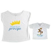 Tal Mãe, Tal Filho T-shirt Mamãe de um Príncipe