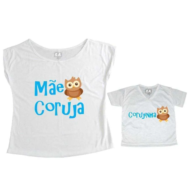 Tal Mãe, Tal Filho T-shirt Mãe Coruja