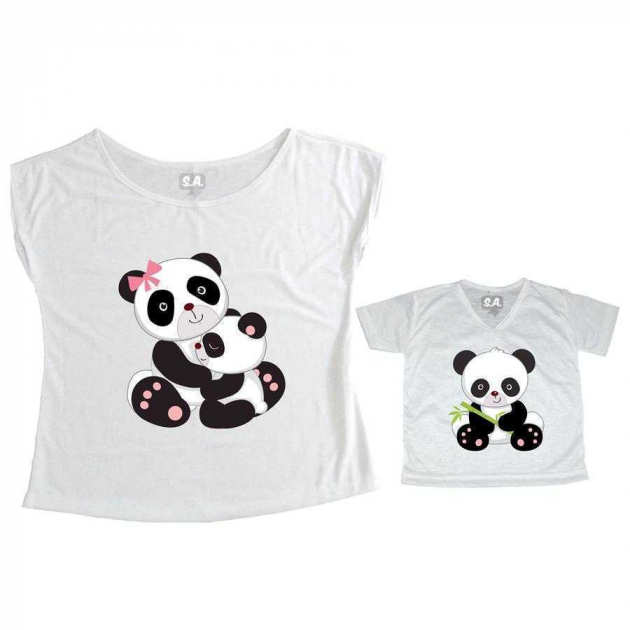 Tal Mãe, Tal Filho T-shirt Panda
