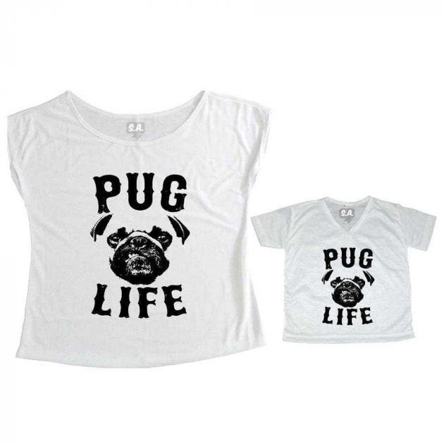 Tal Mãe, Tal Filho T-shirt Pug Life