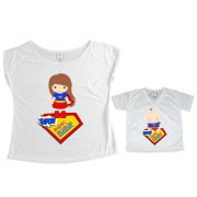 Tal Mãe, Tal Filho T-shirt Super Mãe, Super Filhinho