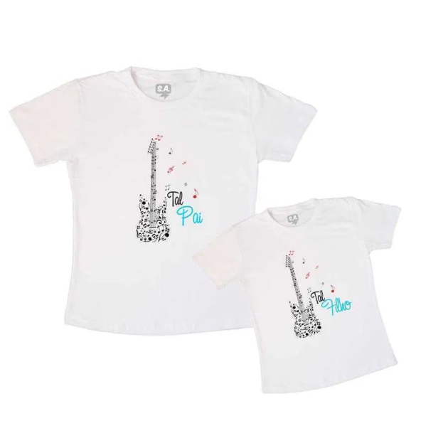 Tal Pai, Tal Filho Camiseta Guitarra