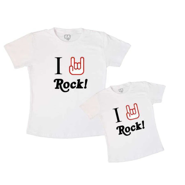 Tal Pai, Tal Filho(a) Camiseta I Curto Rock