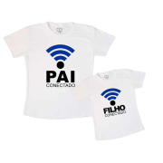 Tal Pai, Tal Filho Camiseta Pai Conectado