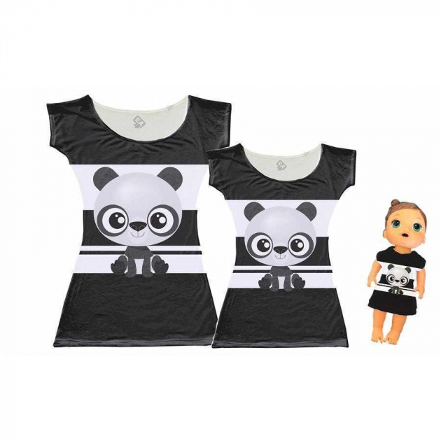 Tal Vó, tal Mãe, Tal Filha Baby Alive Panda