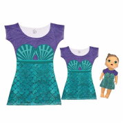 Tal Vó, tal Mãe, Tal Filha Baby Alive Sereia