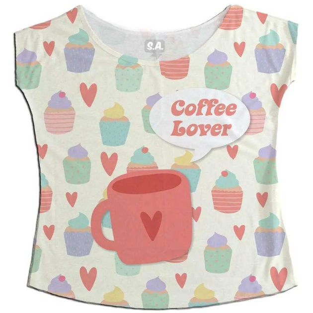 TShirt Adulta Coffee Lover
