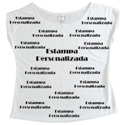 TShirt Adulta Estampa Total