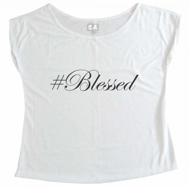 TShirt Adulto - #Blessed 