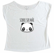 TShirt Adulto - Sobre Ser Mãe, Panda 