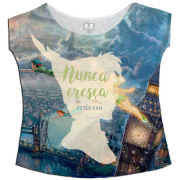 TShirt Peter Pan nunca cresça