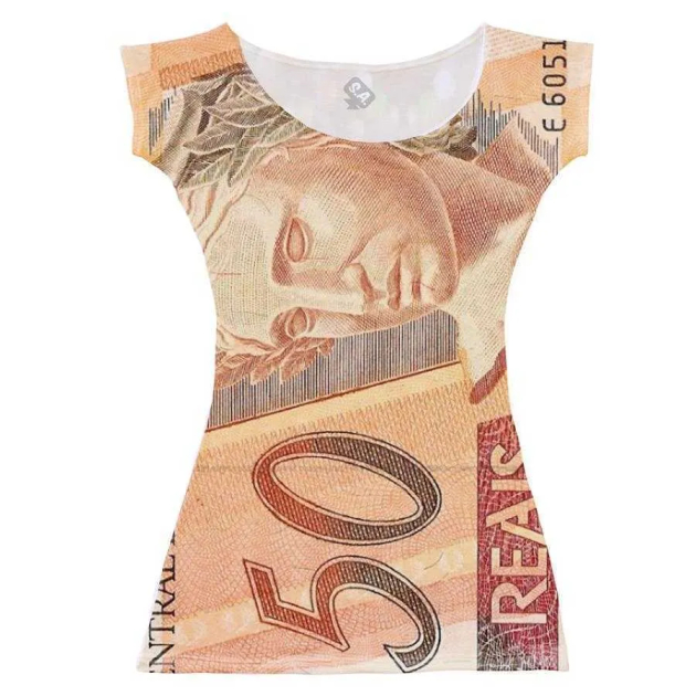 Vestido Adulto Cinquenta Reais