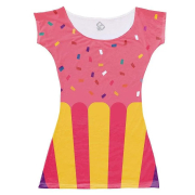 Vestido Adulto Cupcake