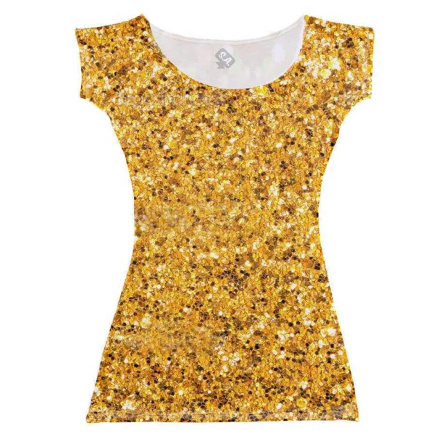 Vestido Adulto Dourado