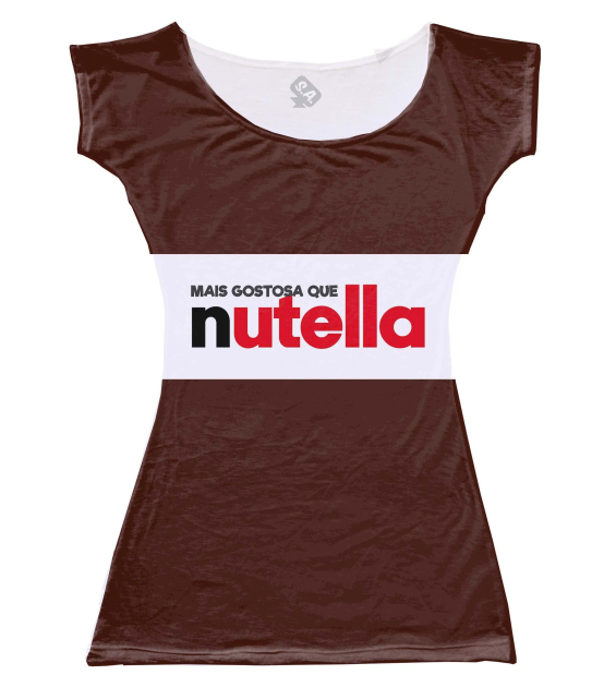 Vestido Adulto Mais Gostoso Que Nutella