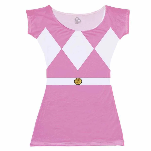 Vestido Adulto Power Rangers