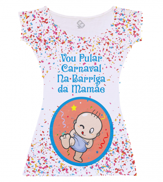 Vestido Adulto Pular Carnaval Na Barriga Da Mamãe