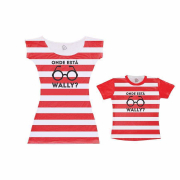 Vestido E Camiseta - Tal Mãe Tal Filho Onde Está Wally