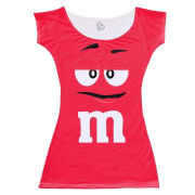 Vestido  Infantil M&M Vermelho