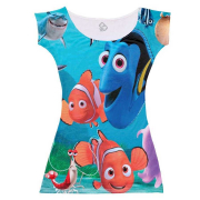 Vestido  Infantil Nemo