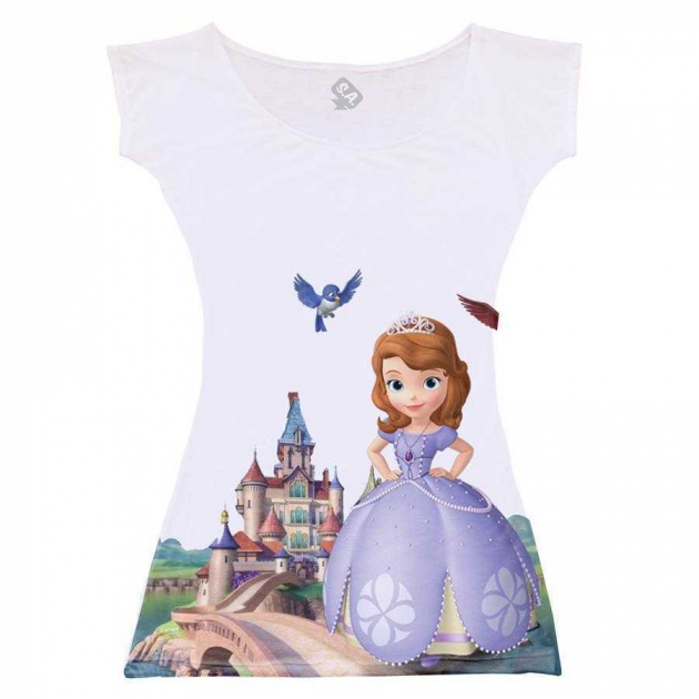 Vestido Infantil Princesa Sophia