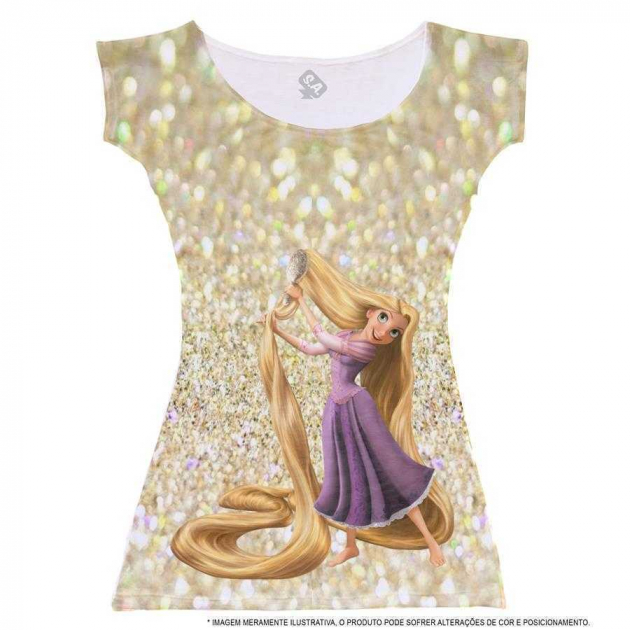 Vestido  Infantil  Rapunzel