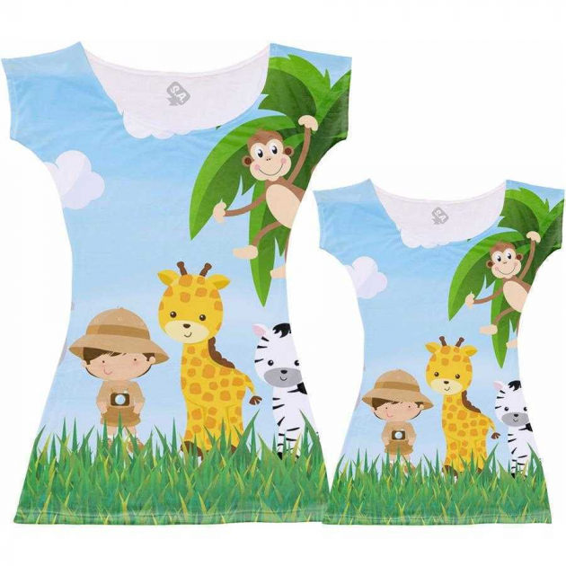 Vestido Tal Mãe Tal Filha - Safari